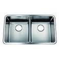 50/50 Stainless Steel Undermount Sink